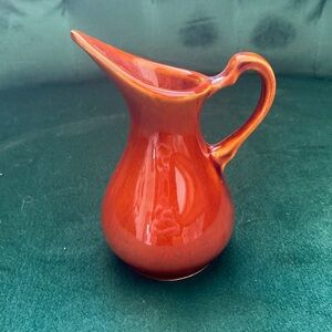 Small pottery creamer